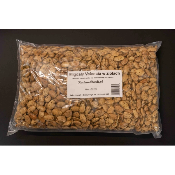 Migdały Valencia z ziołami 2kg